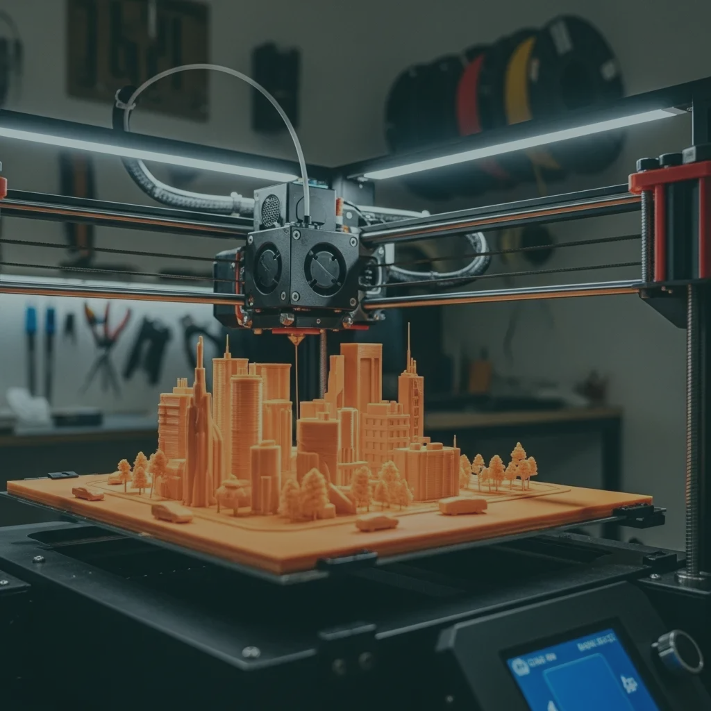 Печать пластиковых макетов